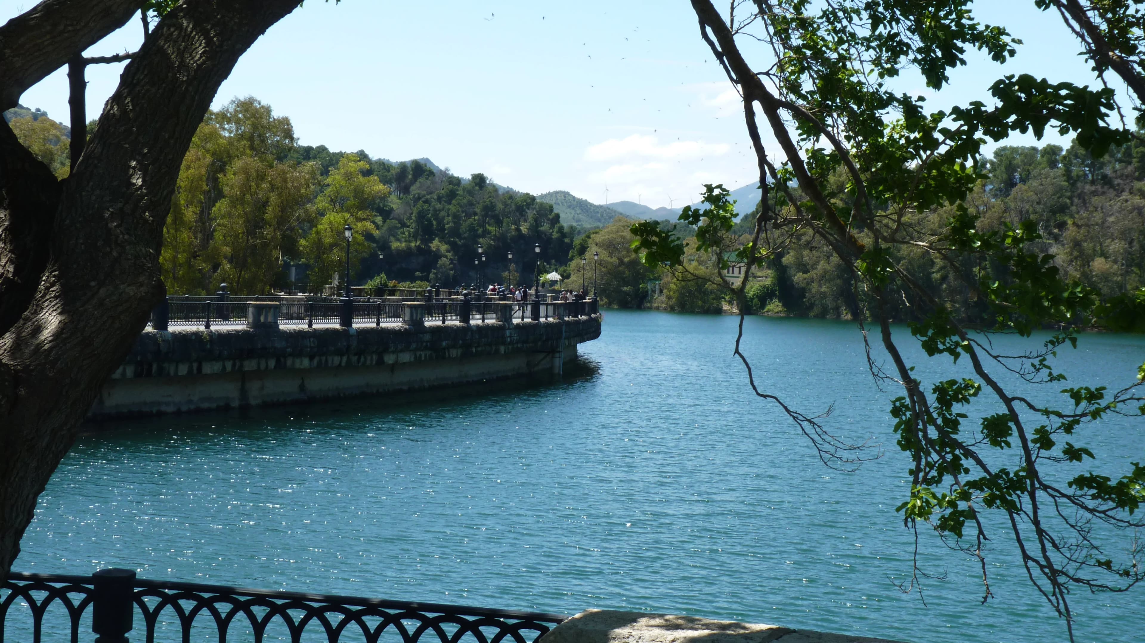Jezero uz Caminito del Rey