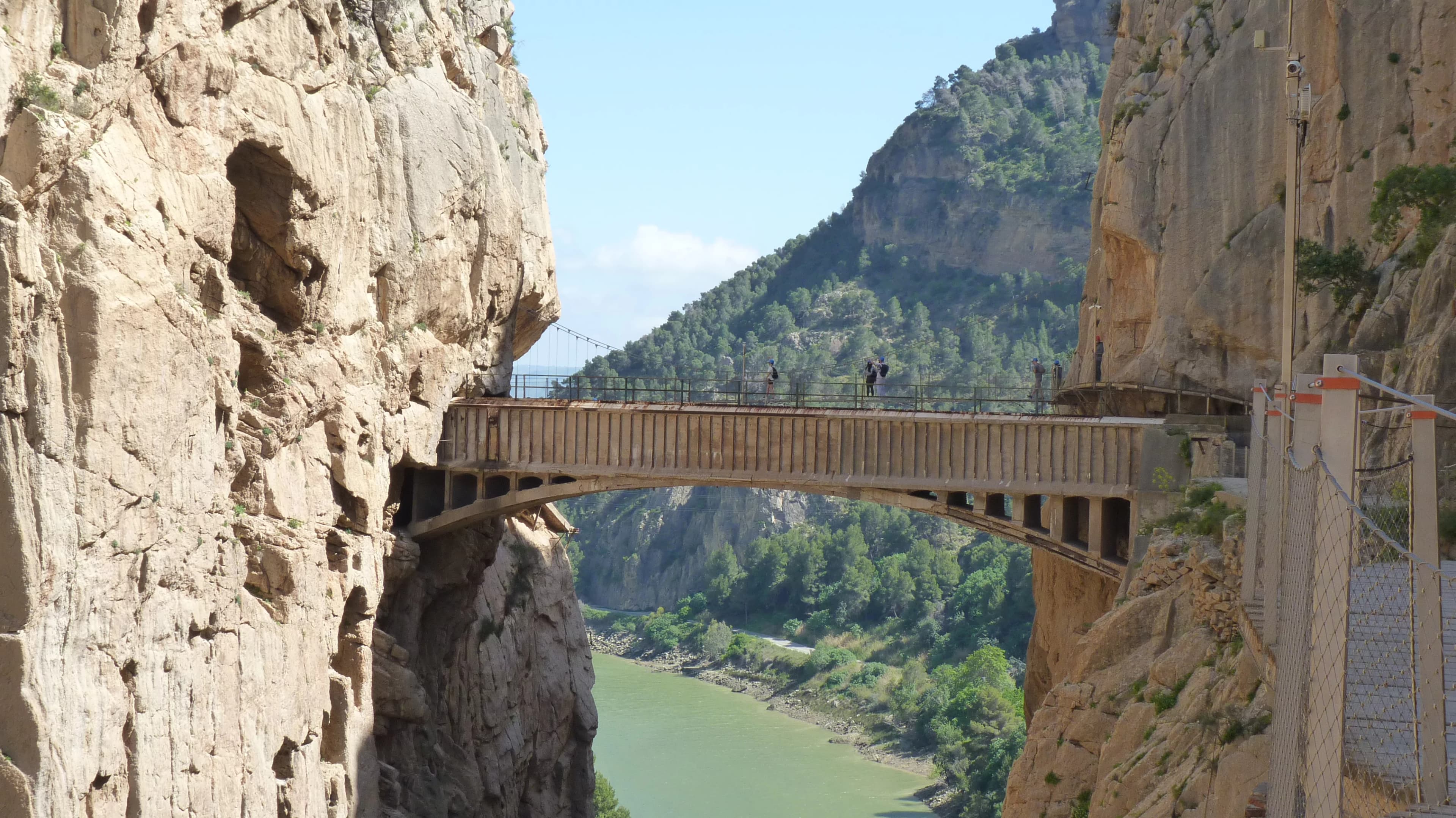 Caminito del Rey — trail along the Guadalhorce gorge, day trip from Malaga, Andalusia