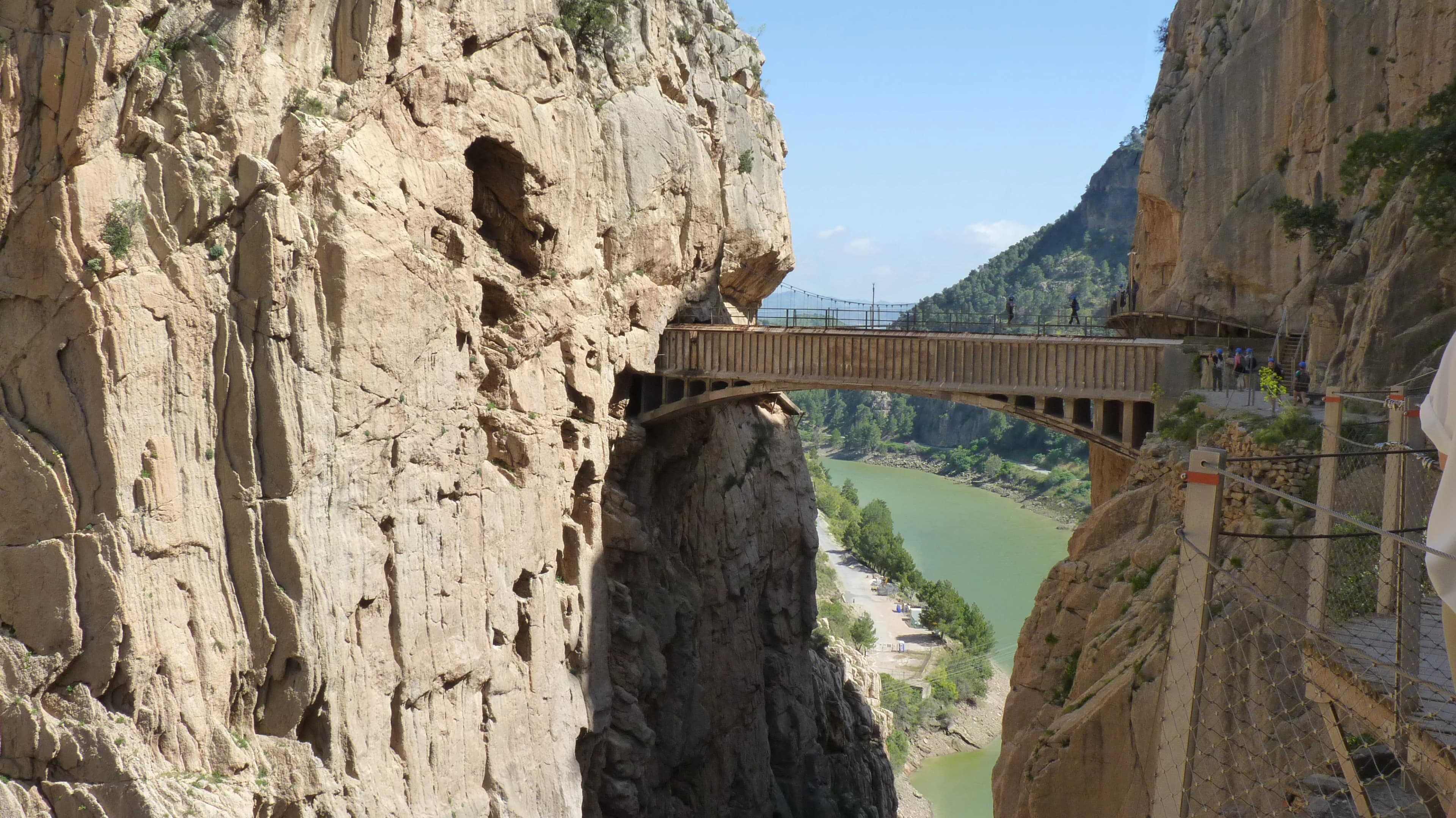 Novi most na Caminito del Rey